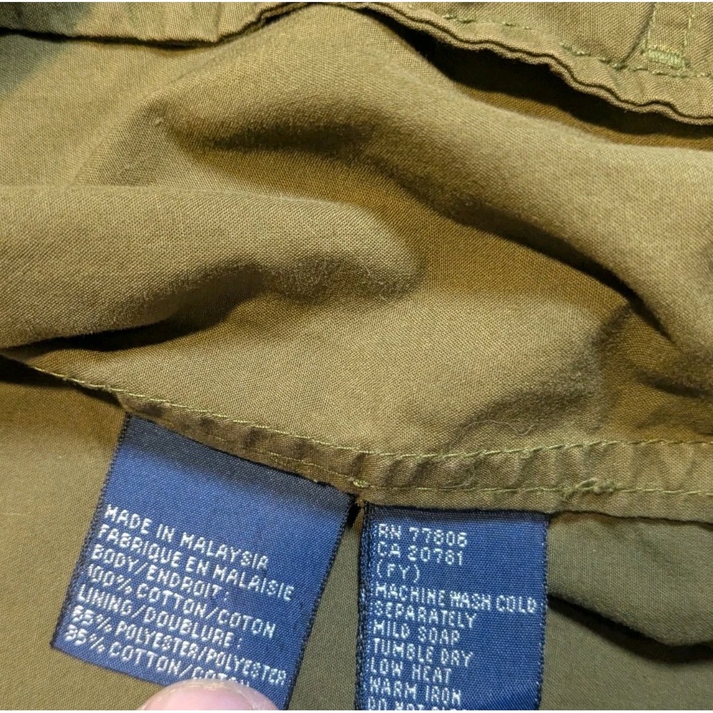 Vintage Tommy Hilfiger Zip Up Jacket‎ Men's L Wind Breaker - Picture 6 of 11